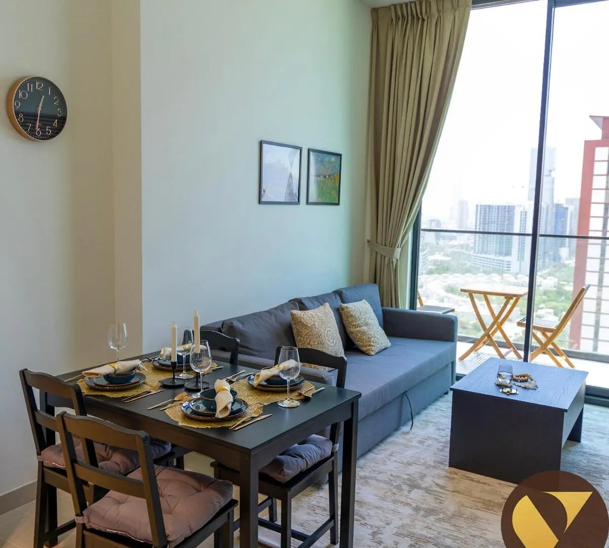 Vogue Brand New One Bedroom Apartment 16Th Floor With Skyline View And Access To Olympic Pool And Full Equipped Gym, Located Jvc Binghatti Gardenia Dubai