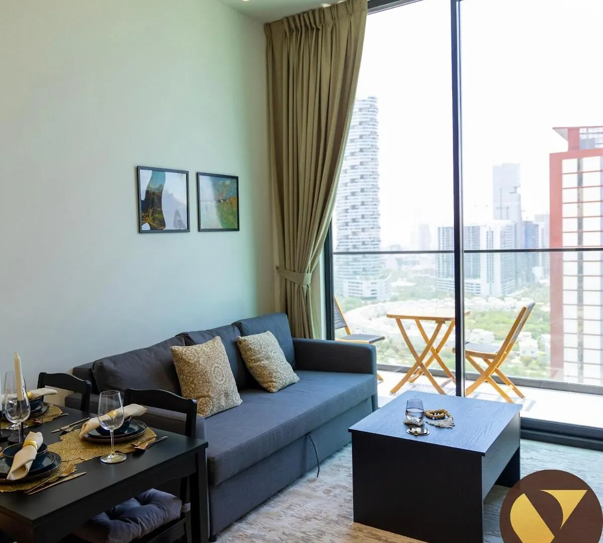 Vogue Brand New One Bedroom Apartment 16Th Floor With Skyline View And Access To Olympic Pool And Full Equipped Gym, Located Jvc Binghatti Gardenia Dubai